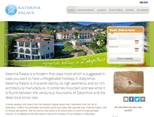 Tablet Screenshot of katerinapalace.com